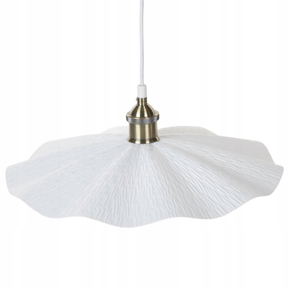 Závěsná lampa kovová bílá Phils