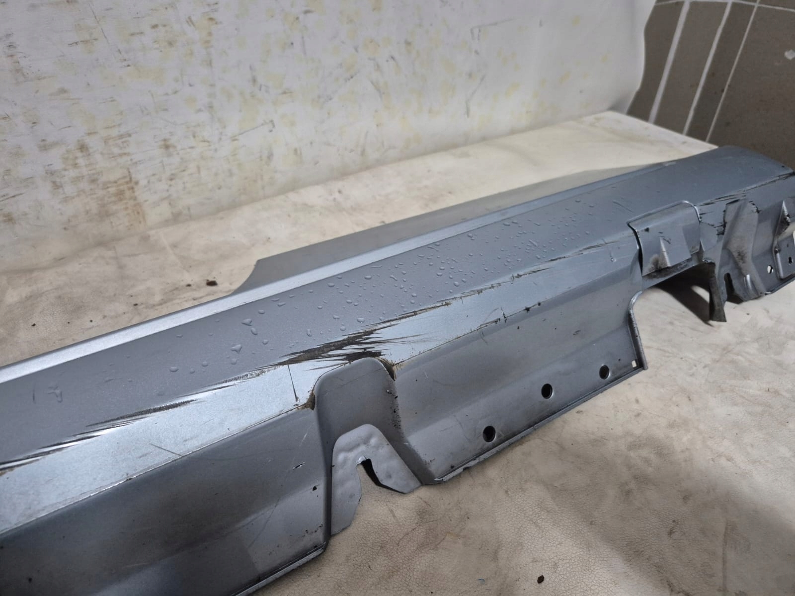 MERCEDES C-KLASA W205 COUPE AMG 15-21 threshold left moulding threshold left