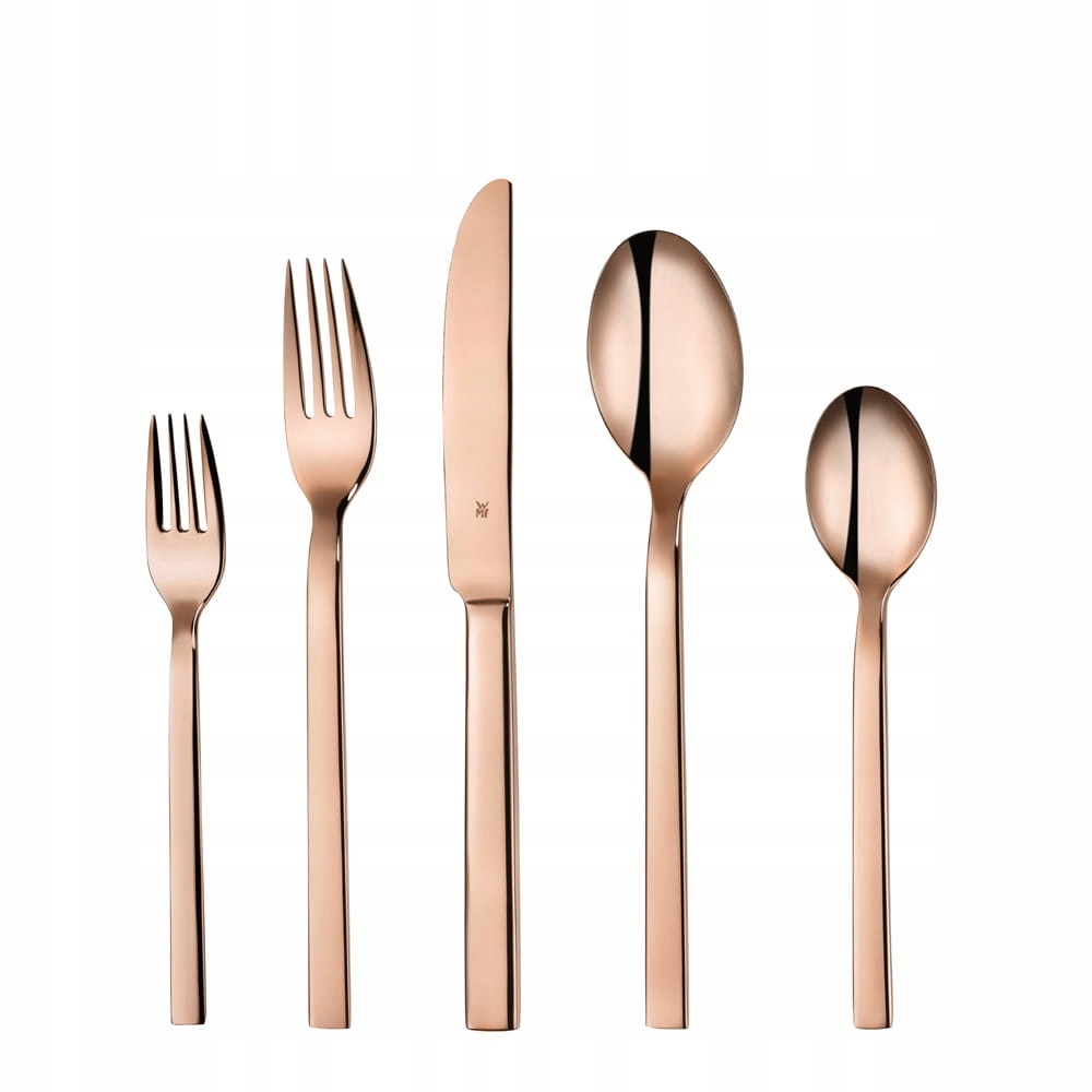 Wmf Unic Copper sada medených príborov pre 12 osôb, 60 kusov, príbory