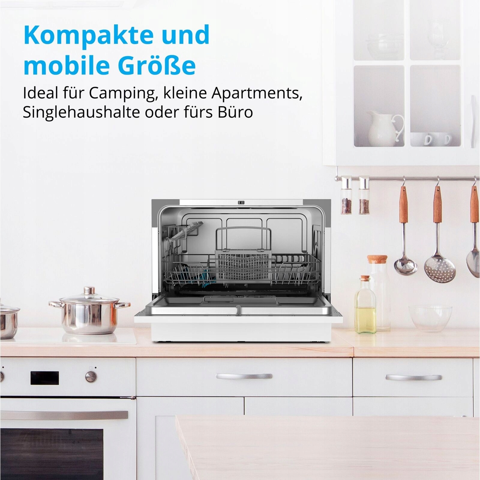 NIEMIECKA ZMYWARKA MEDION WOLNOSTOJĄCA NABLATOWA STOŁOWA MAŁA 6 PROGRAMÓW EAN (GTIN) 4061275214802