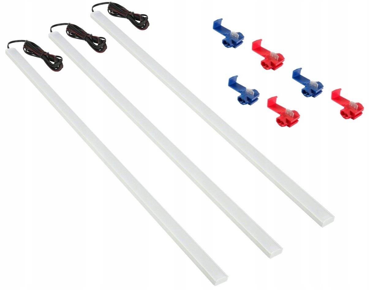 Led Osvětlení Do Kabinového Auta Pro Paket Busa 3x100cm 12V do auta bus