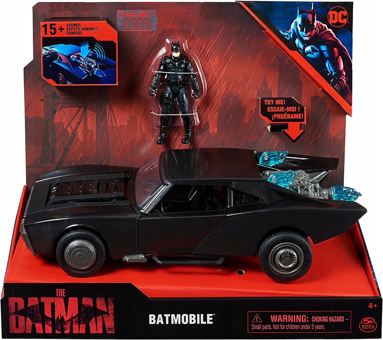 

Batman DC The Movie Pojazd Batmobil Figurka