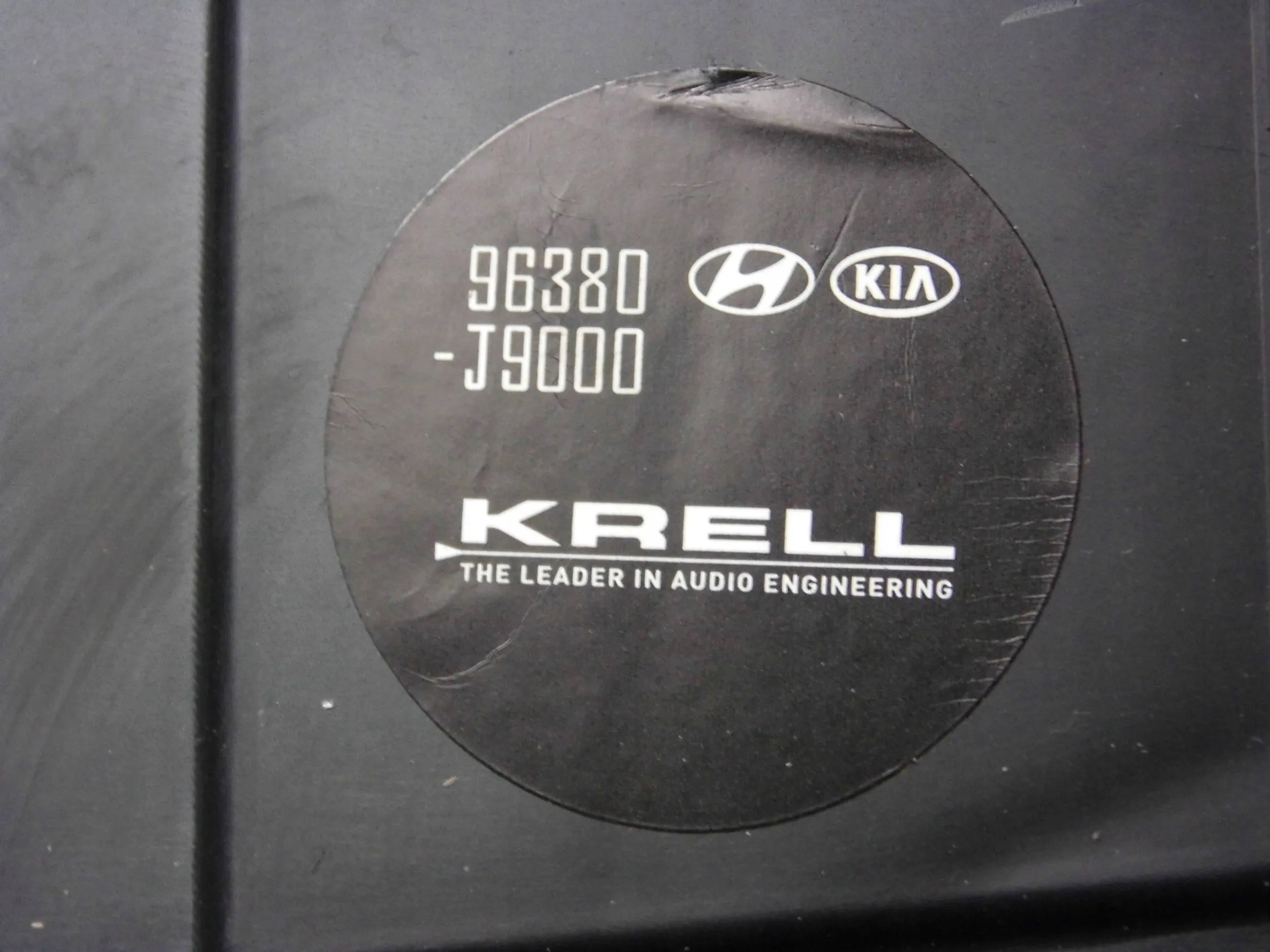 Hyundai Kona speaker subwoofer 96380J9000