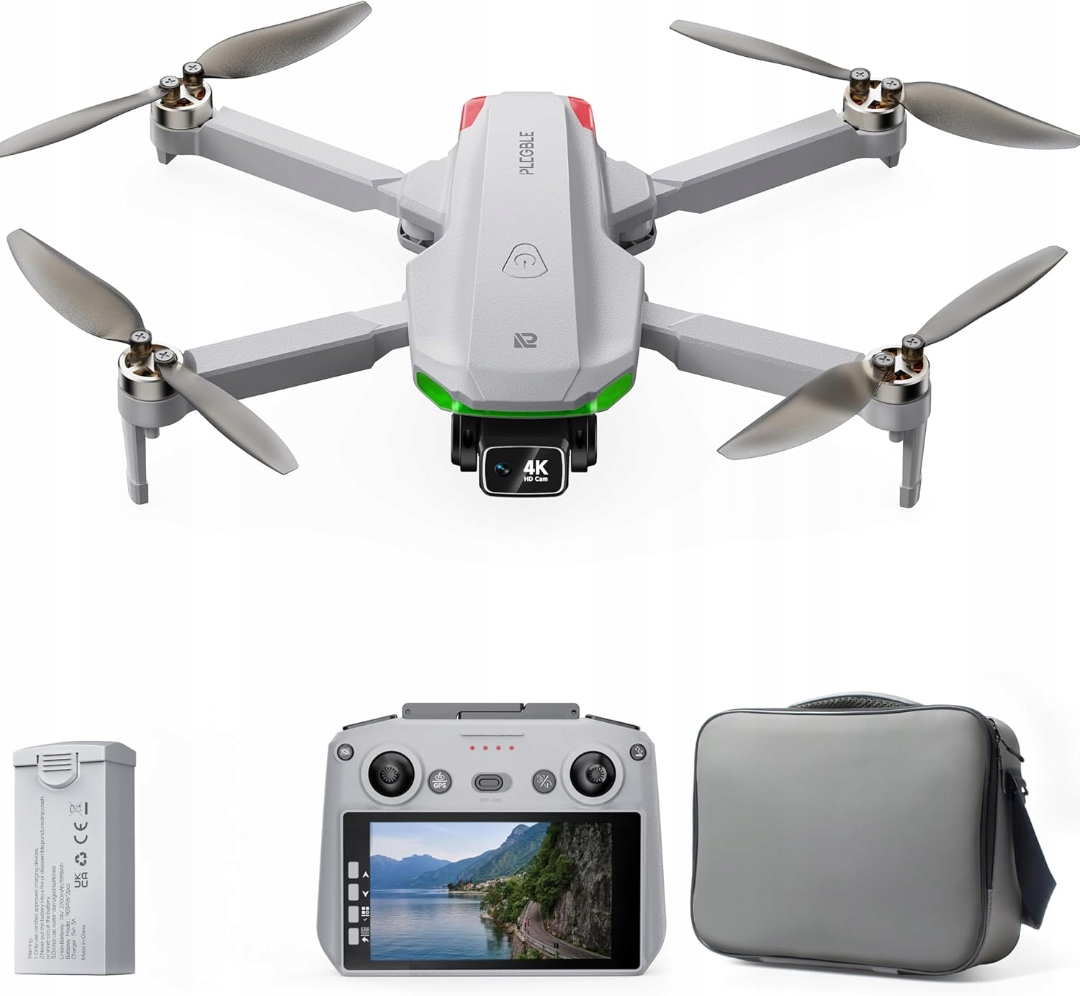 Dron S Kamerou 4K Plegble PL710 Gps Multicopter Profesionální Dlouhý Dosah