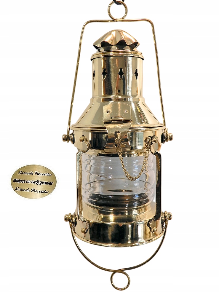 Štýlová Mosadzná Lampa Mosadzná Retro Darček Pre Kapitána