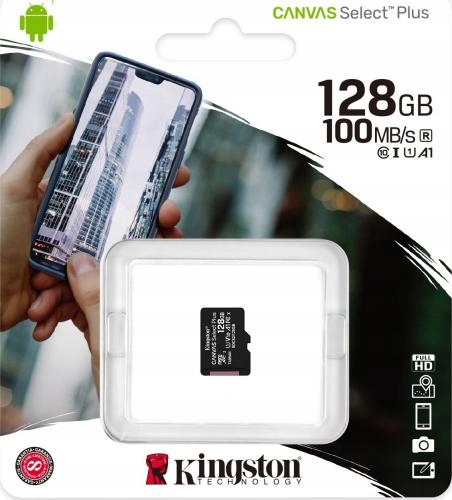 Karta SD Kingston SDCS2/128GBSP 128 GB