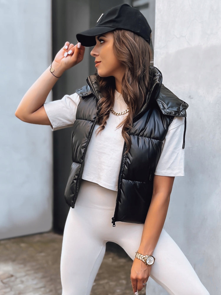 PIKOWANA KAMIZELKA DAMSKA Z KAPTUREM roz. XXL Płeć kobieta