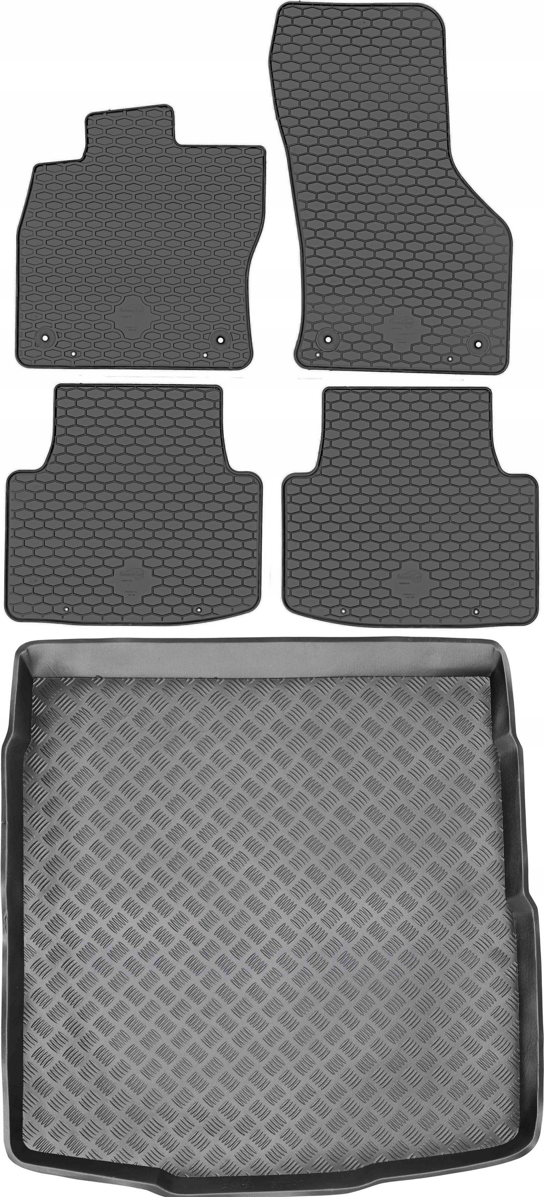 Vw Passat B8 Sedan 2014 Koberce batožinový priestor