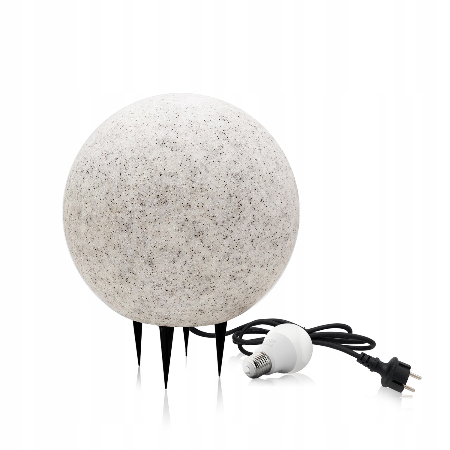 Set Zahradní Koule Flora M voděodolná Led Žárovka 7W neutrální barva