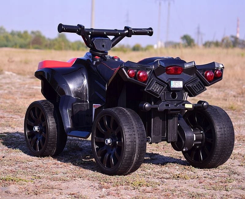 Квадроцикл на батарейках, мягкие колеса EVA, мягкая максимальная нагрузка 30 кг