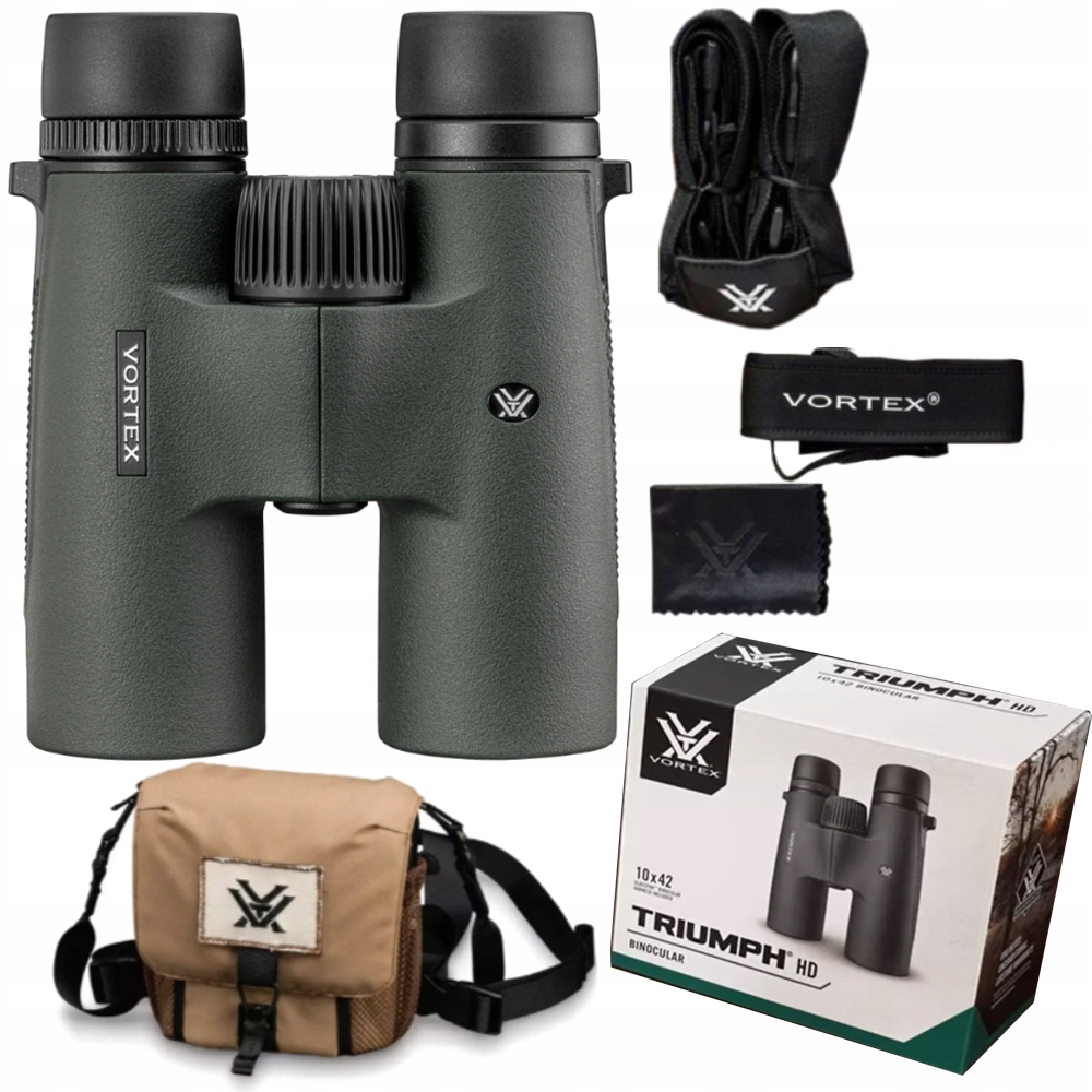 Lornetka myśliwska turystyczna Hd 10X42 10 x 42 mm Vortex Optics Triumph