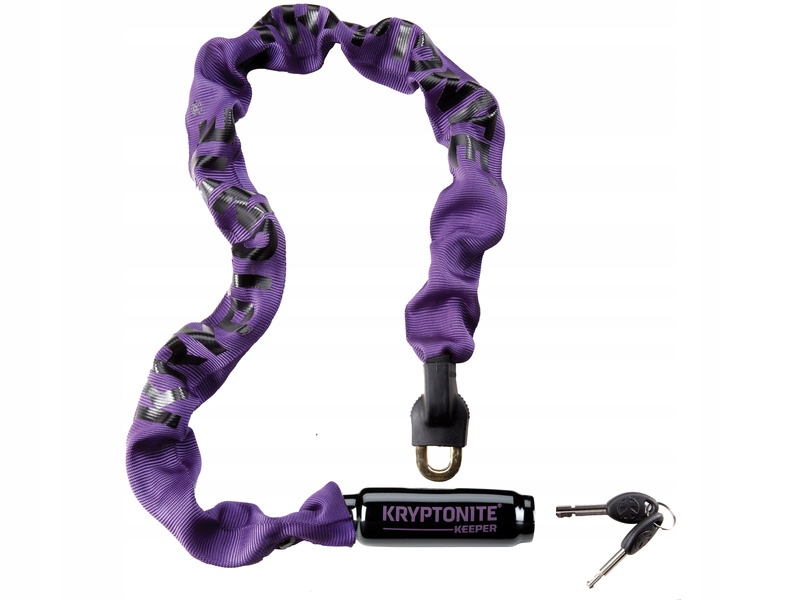 Zapięcie rowerowe Kryptonite Keeper 785 Łańcuch Fioletowy