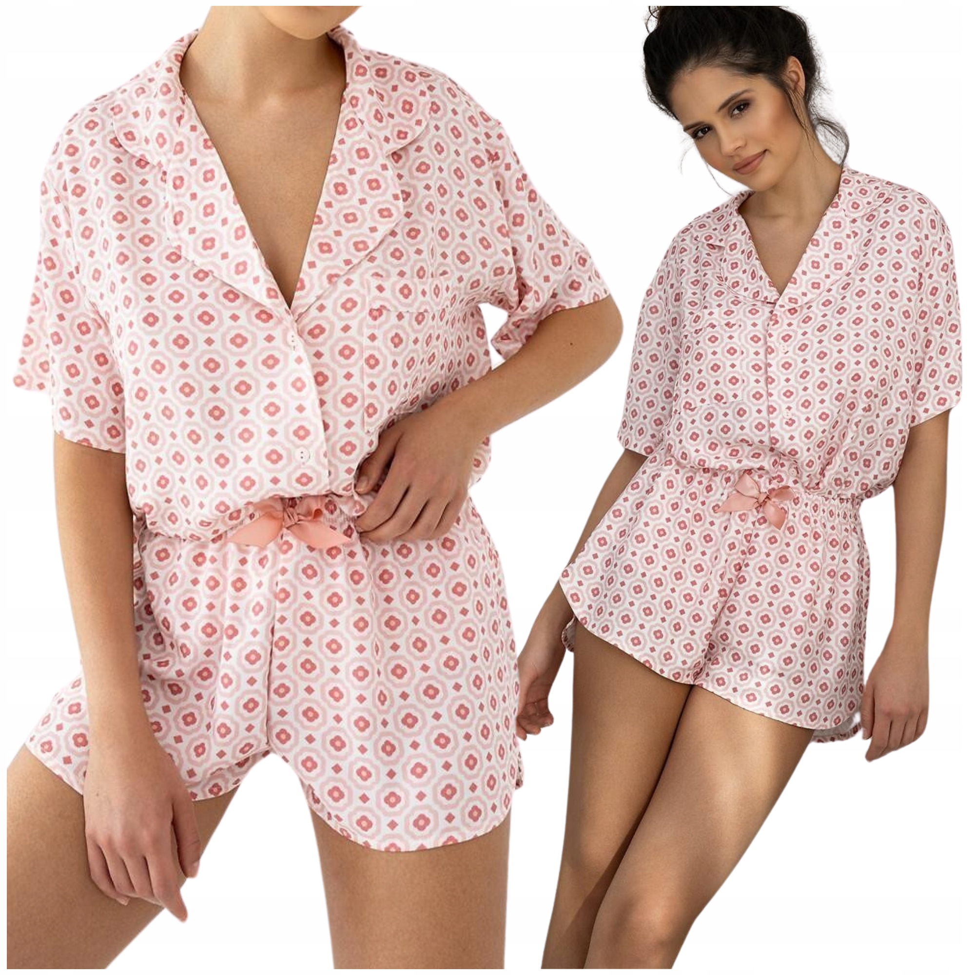 Pyžamo pohodlné, vzdušné, na léto elegantní, rozepínací Sensis Penelopa M