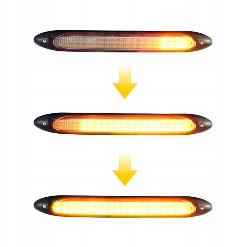 SWIATLA DRL FLEX LED dzienne plynacy kierunek WOW Shape longitudinal