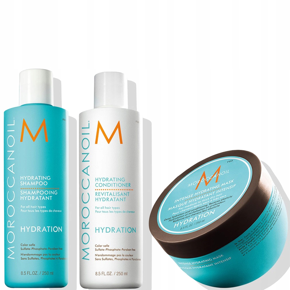 

Moroccanoil Hydration szampon odżywka maska