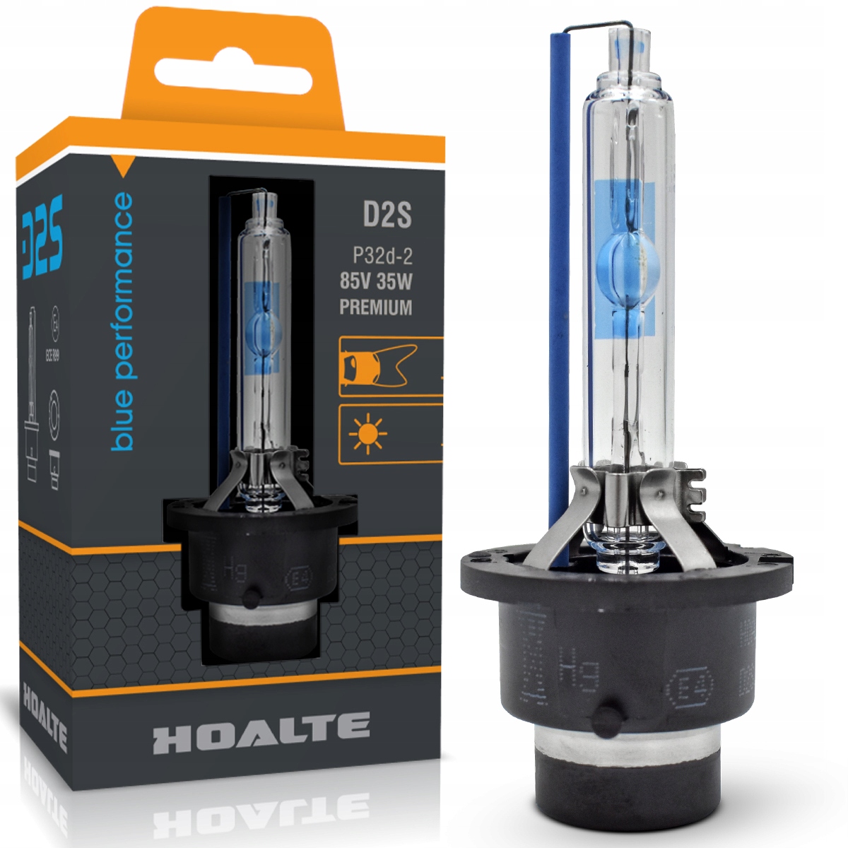 

Xenon Żarnik Palnik Ksenon Hoalte 6200K +100% D2S