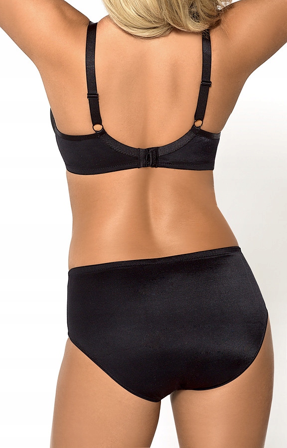 Biustonosz usztywniany Nipplex Anna 90E czarny Model Anna