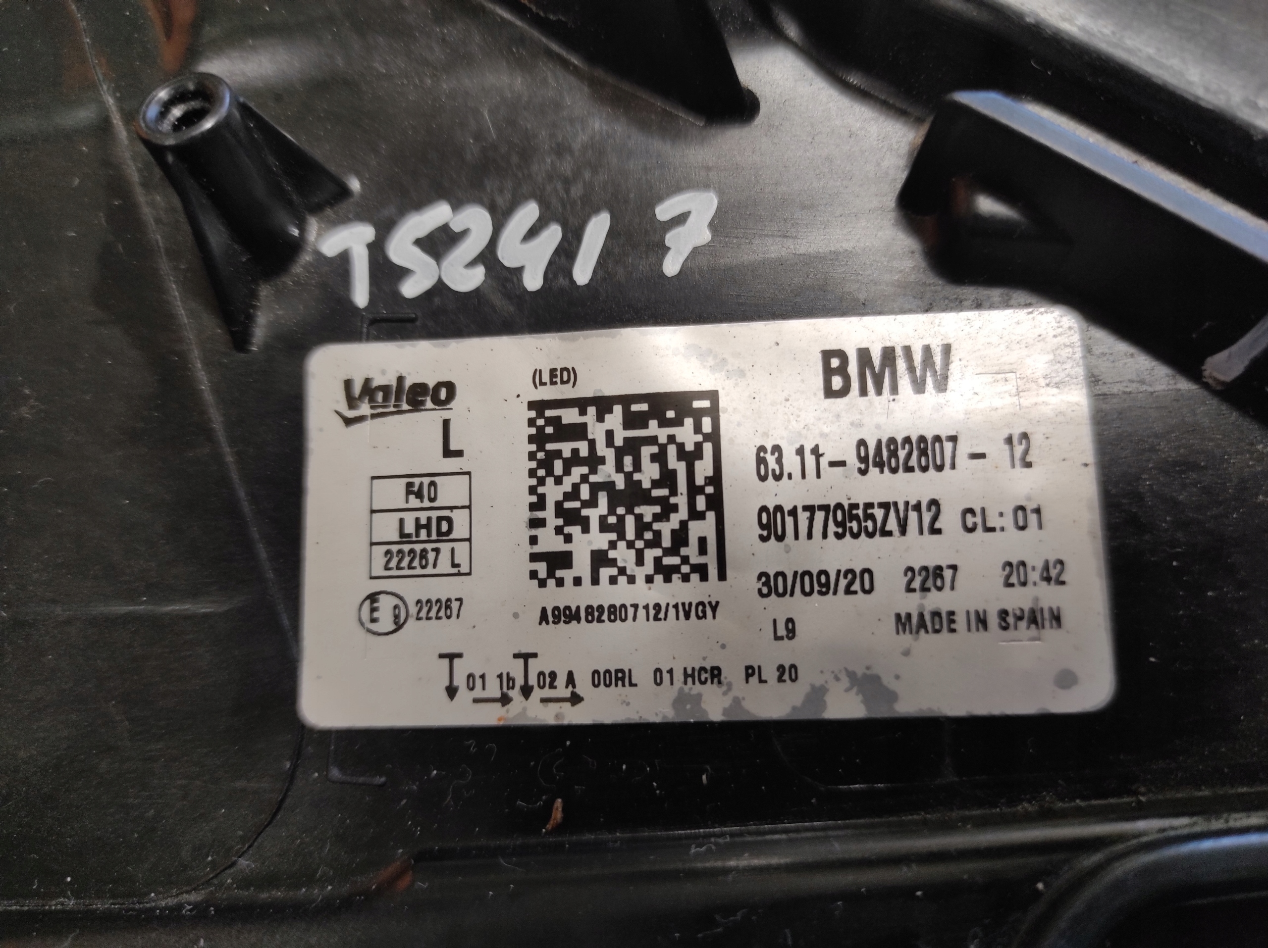 Frontscheinwerfer BMW 1 F40 9482807 LED Links Scheinwerfer Headlight - Thumbnail 10