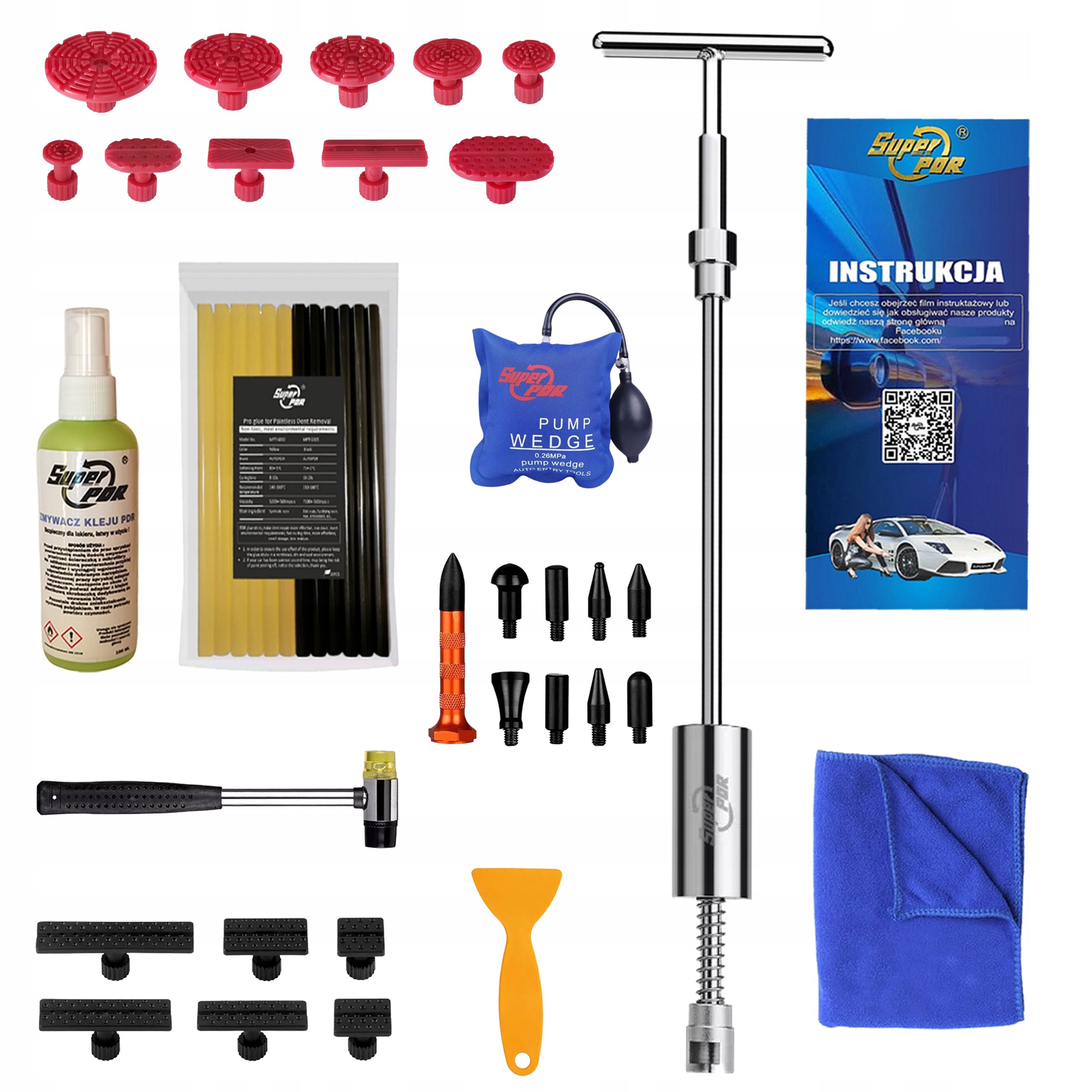 Sada na odstraňování promáčklin Setrvačné kladivo