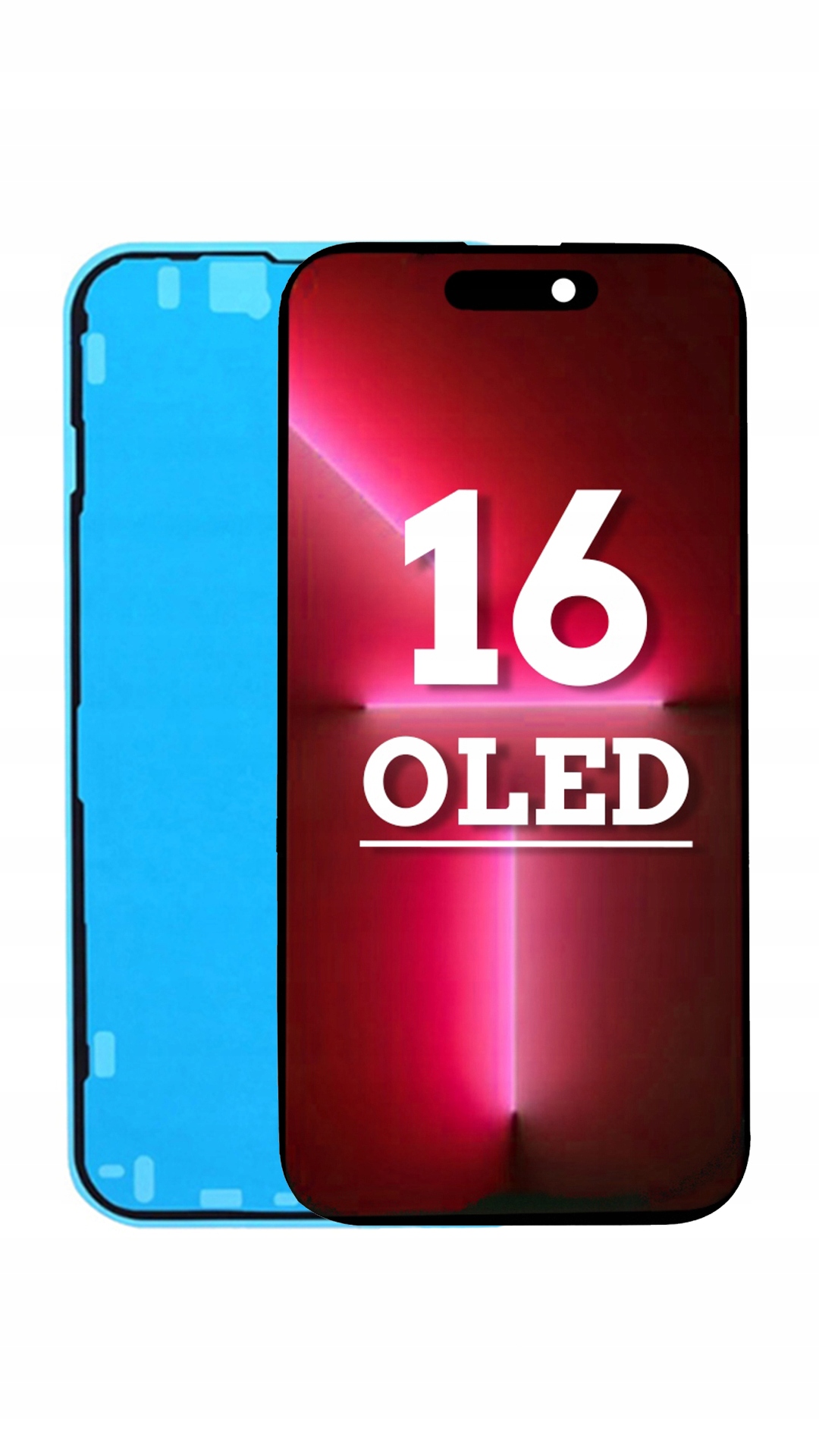 Soft Oled displej pro Apple iPhone 16, vyměnitelné IC těsnění, originál LM