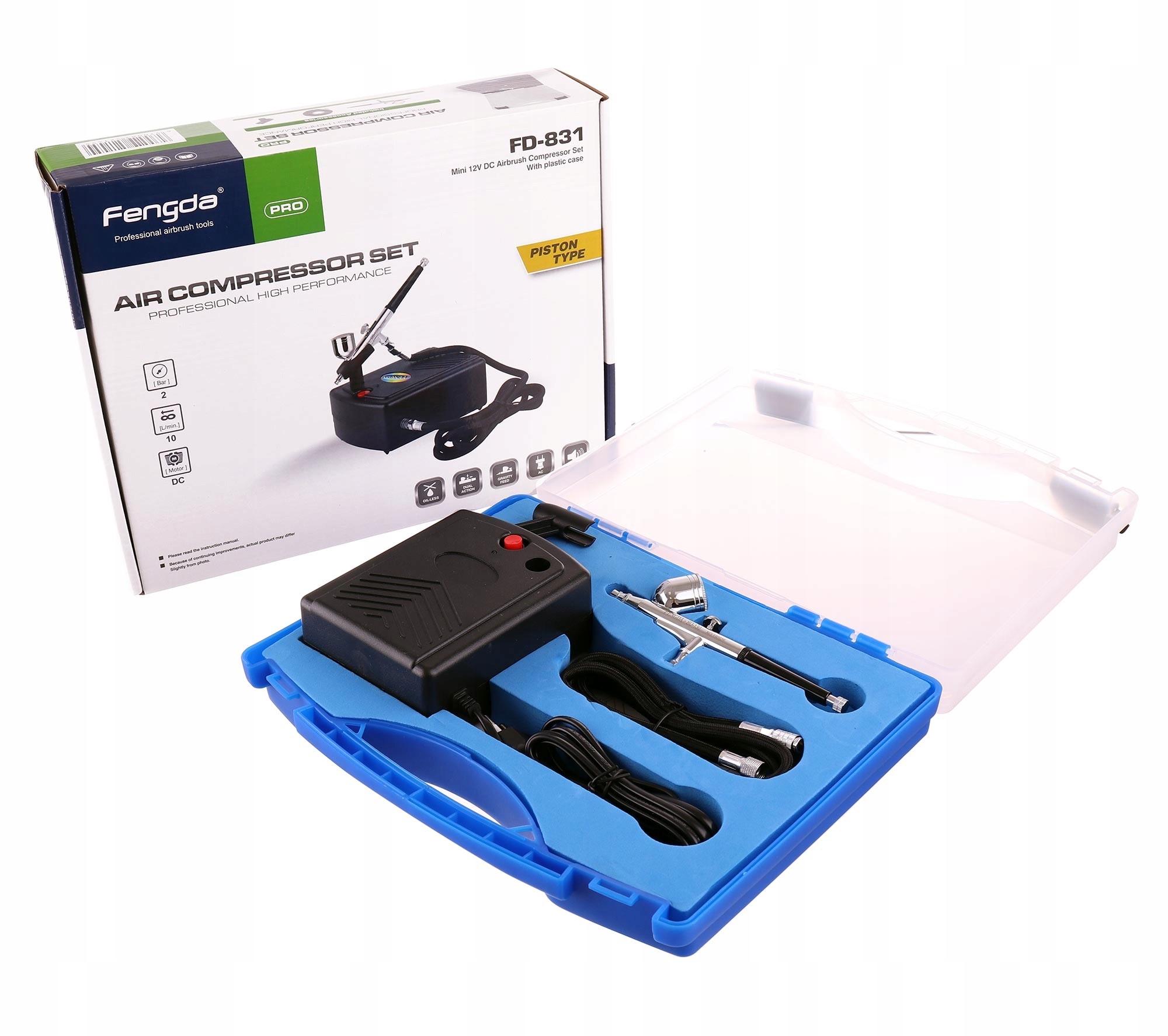 Sada Kompresor s Aerografem pro modelářství Hadice