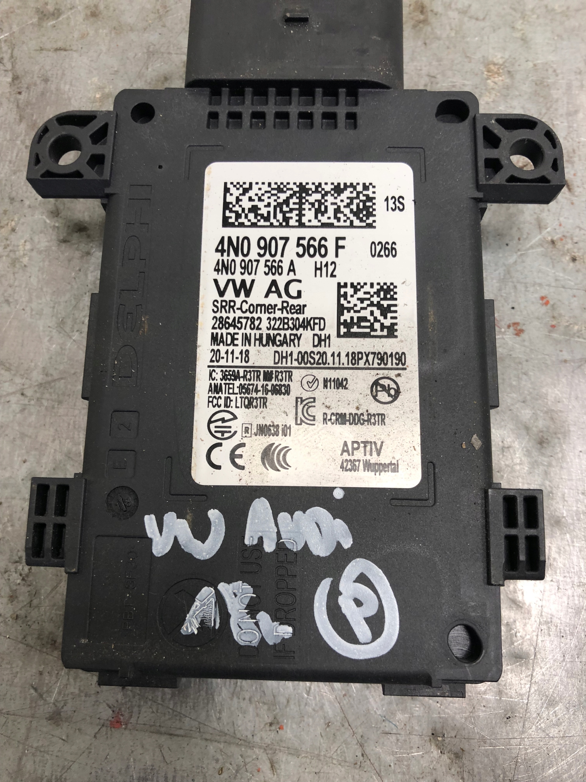 RADAR sensor ASYSTENTA supports VW AUDI 4N0907566F