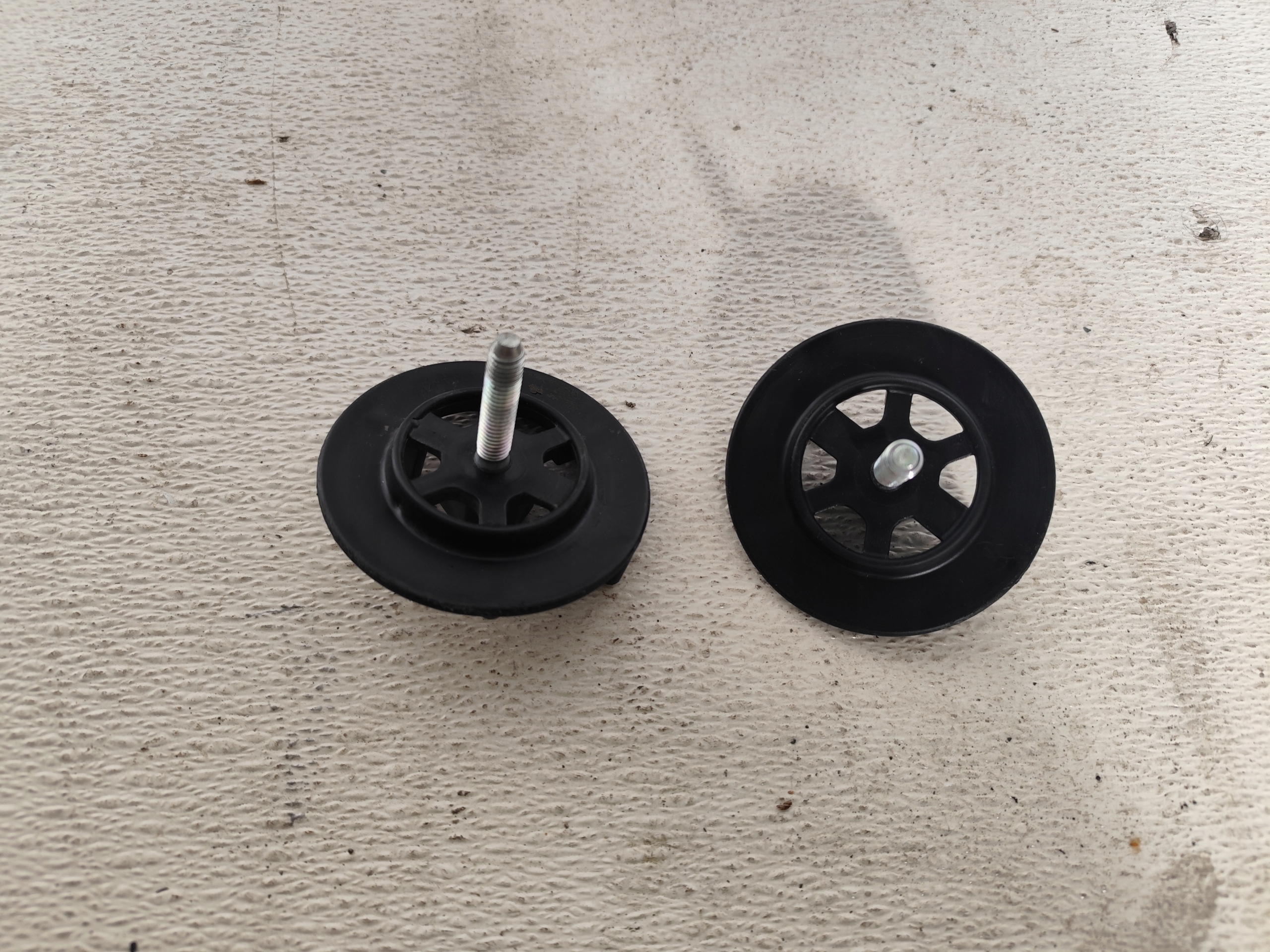 HYUNDAI I20 II III Vis Support plaque Roues de la roue de secours