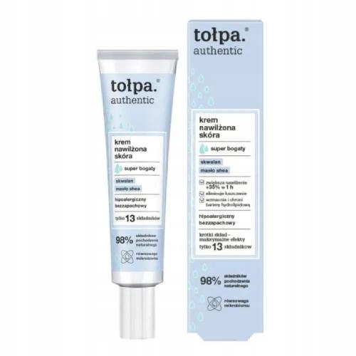 

Tołpa Authentic Krem do twarzy, nawilżona skóra