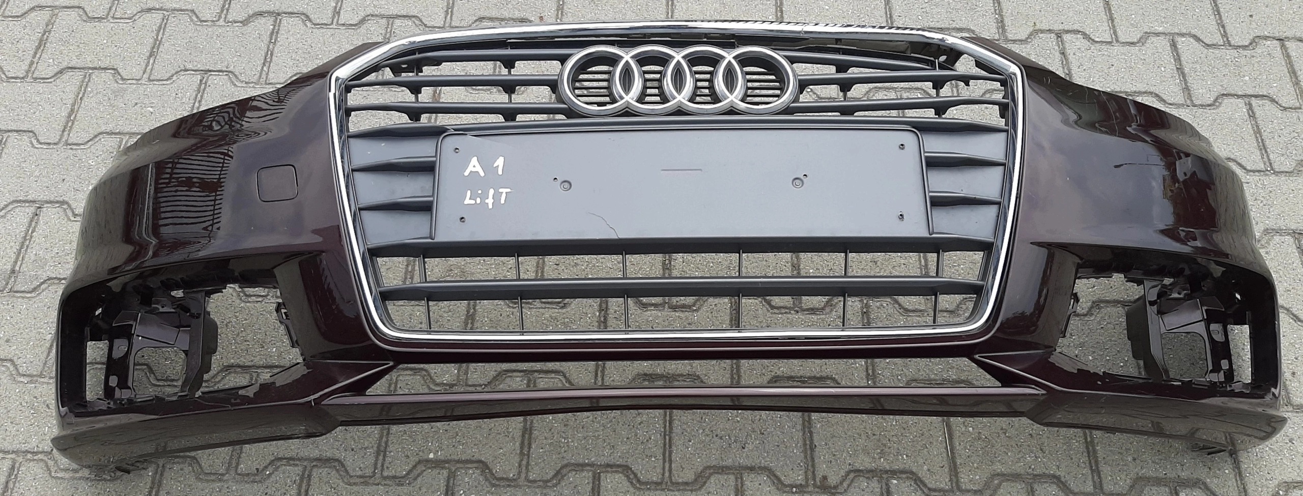 AUDI A1 LIFT 8XA 14- front bumper front OE 8XA807437C