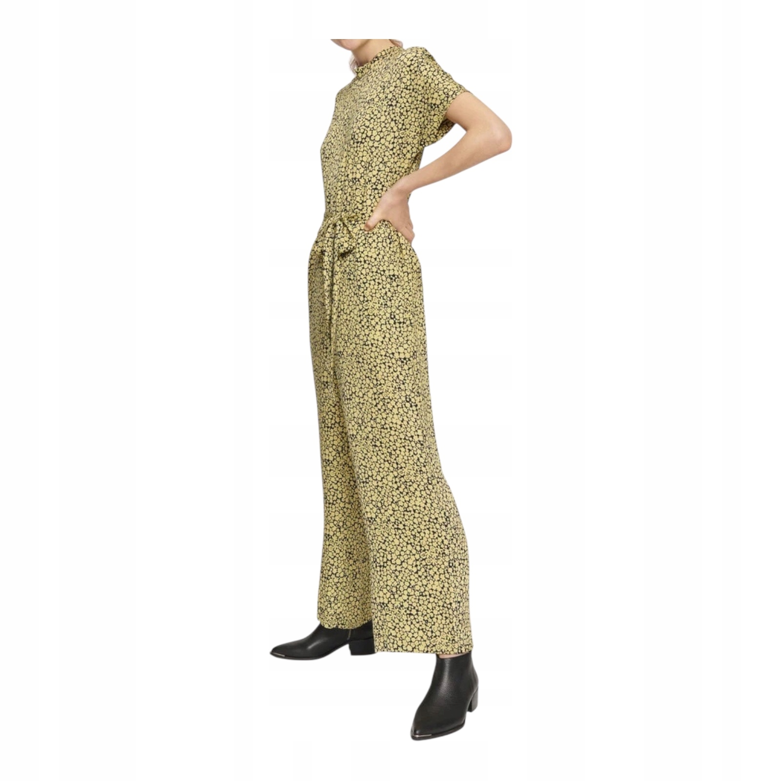 Dámský kombinovaný model Samsoe Samsoe F19124441KIMBERLY Jumpsuit Žlutá velikost L