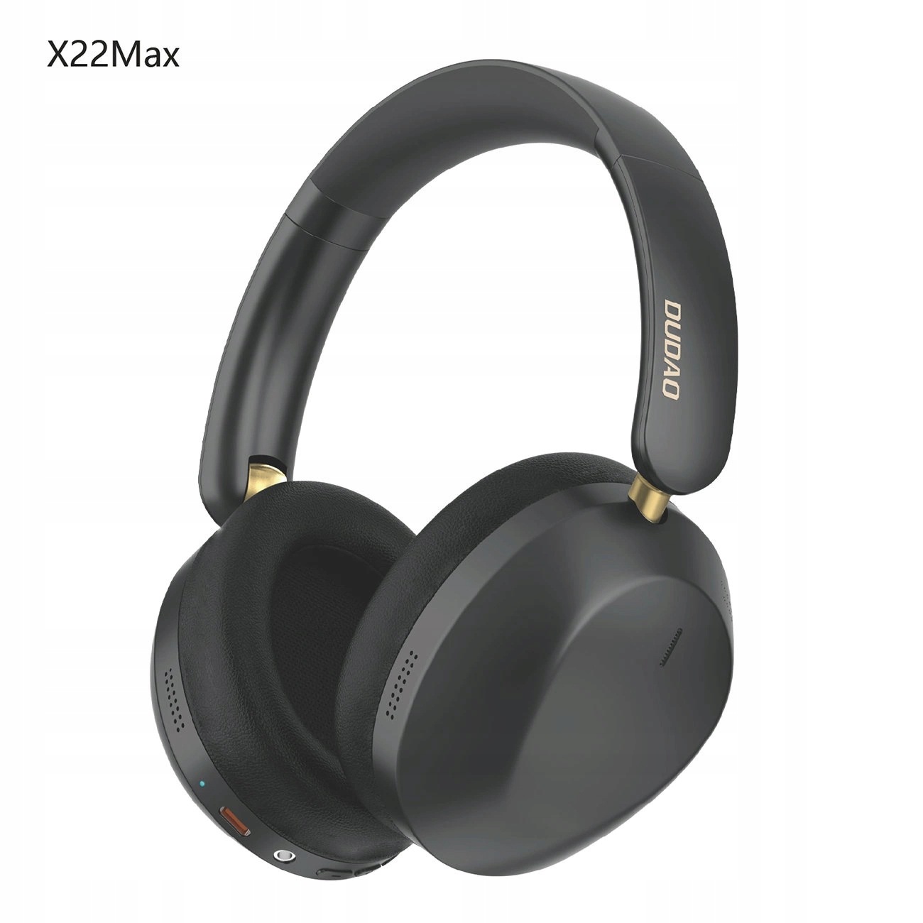 Słuchawki bezprzewodowe Dudao X22 Max nauszne Bluetooth z Anc czarne