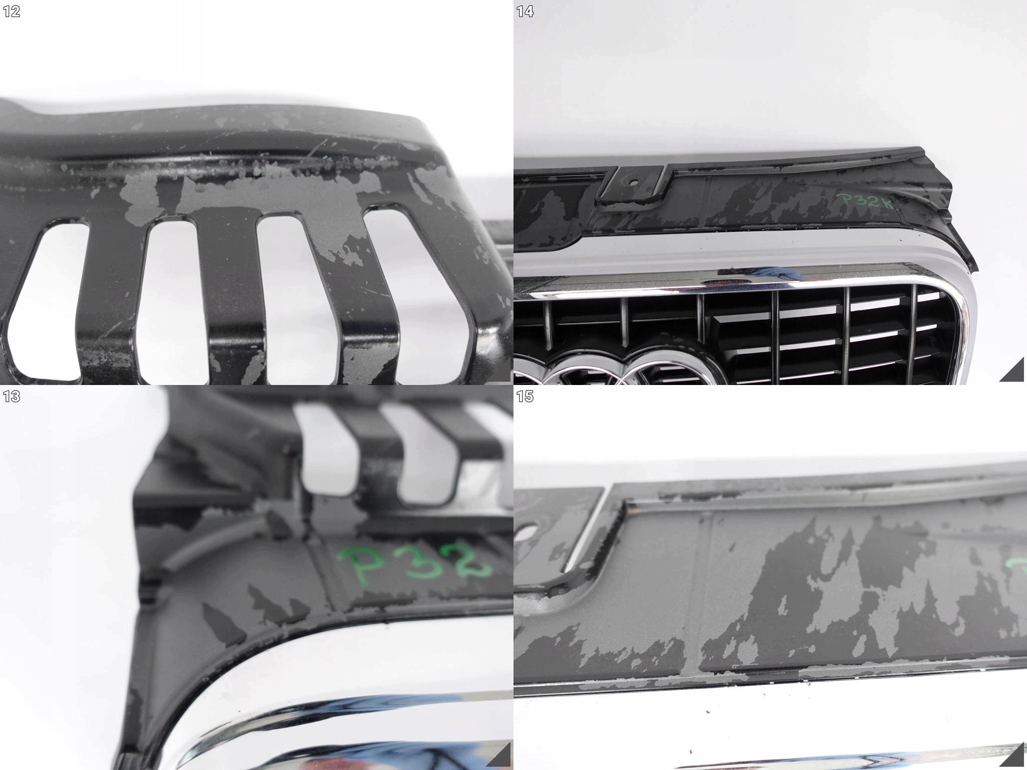 AUDI A4 B7 8E0 04-08 S-LINE bumper grill grille