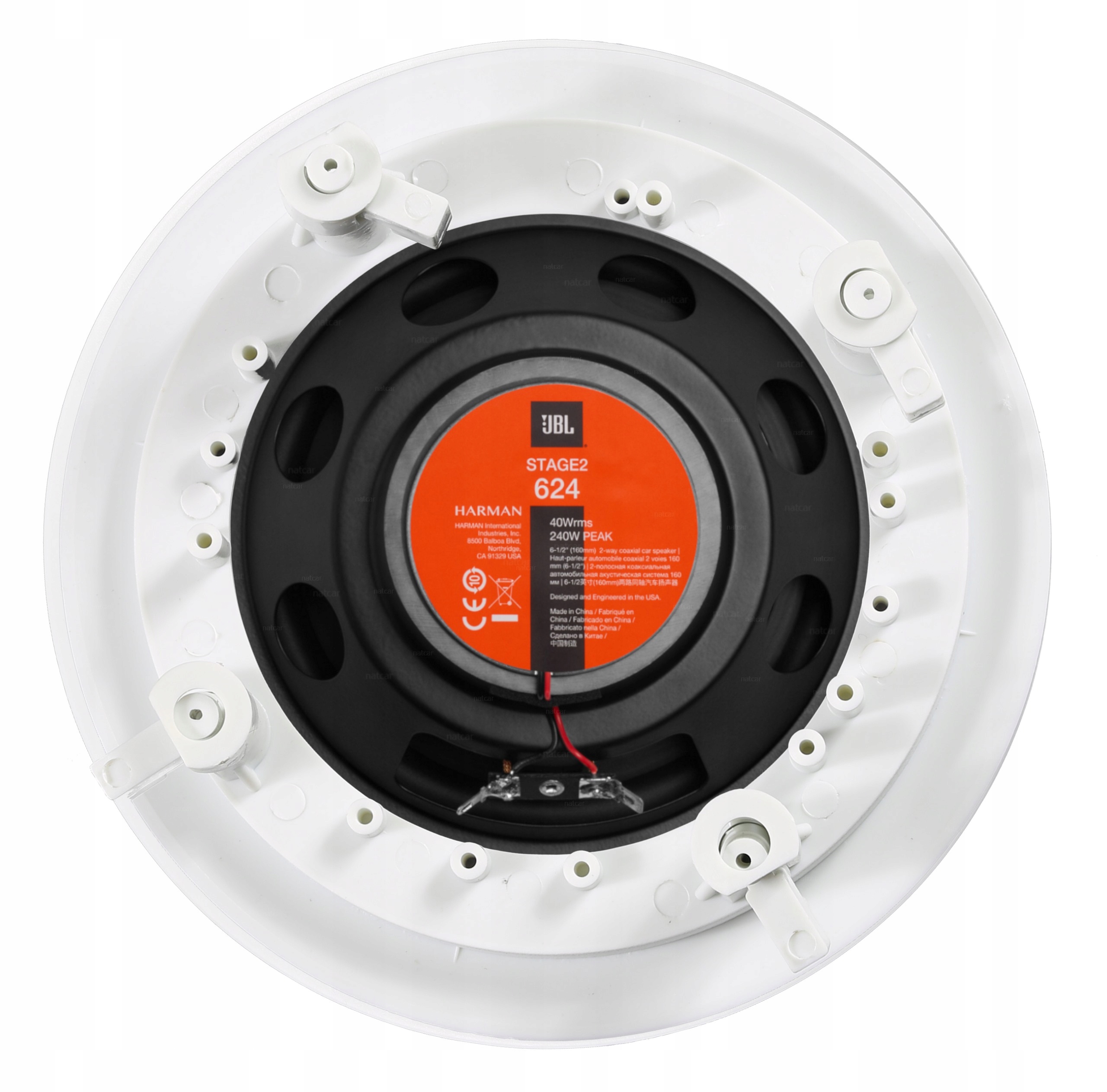 GŁOŚNIKI JBL 240W + MASKOWNICE SUFITOWE 2szt. Model STAGE2 624