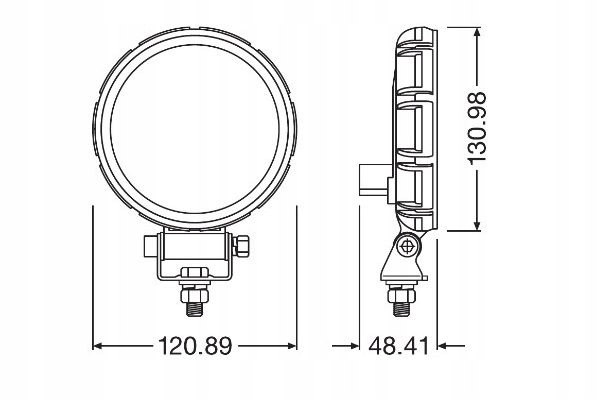 LAMPA ŚWIATŁO COFANIA LEDDL108-WD OSRAM Producent ATL