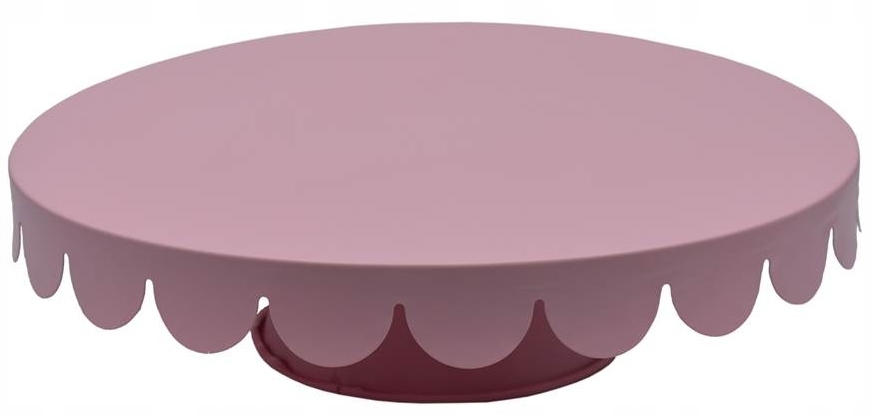 PATERA NA CIASTO TORT DEKORACYJNA FALBANKA STAL