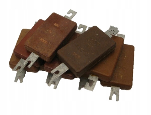 Слюдяной конденсатор KSO-13 7000v mix