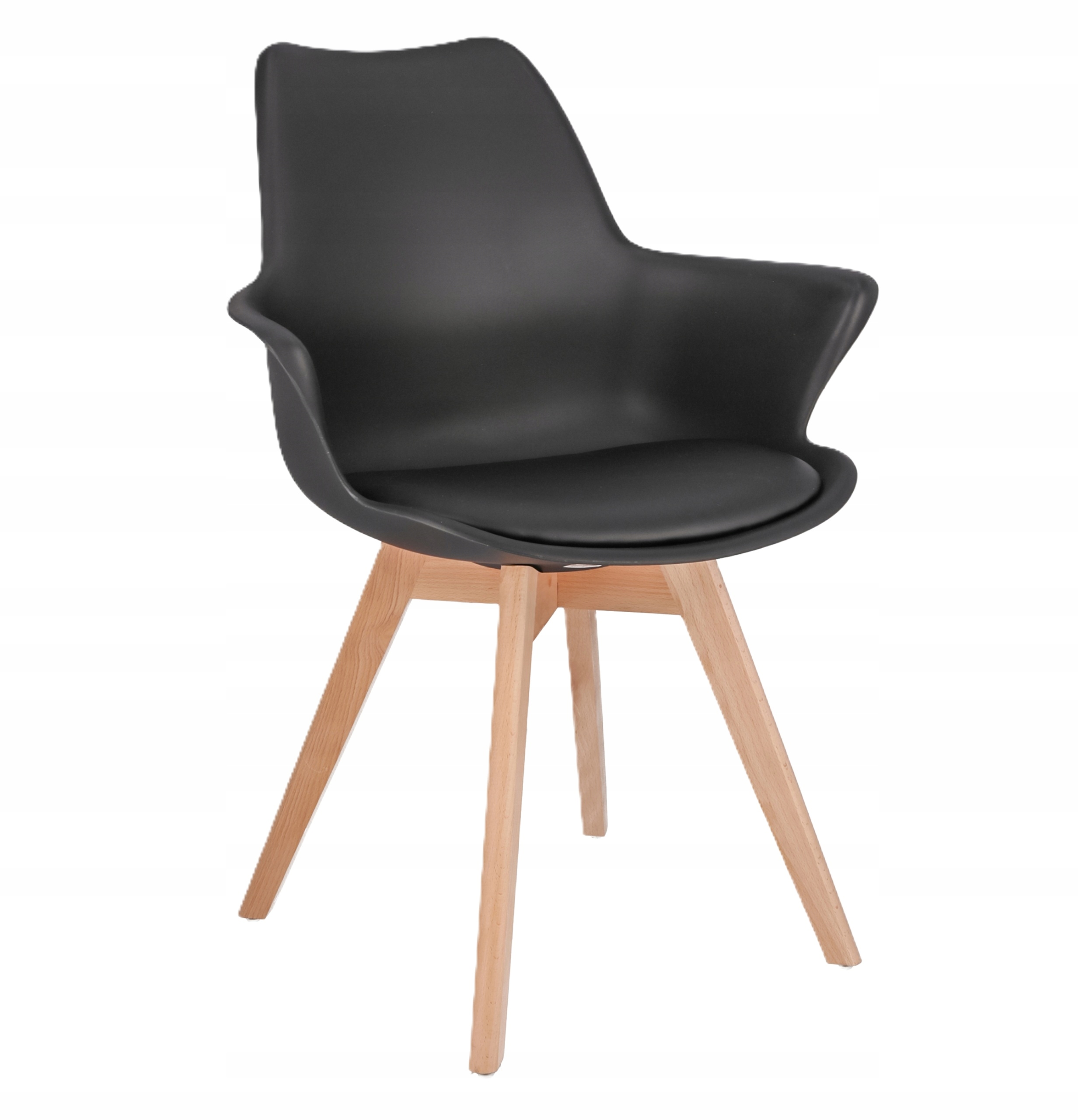 Moderní, Pohodlné, Elegantní Křeslo Orlean, Černé