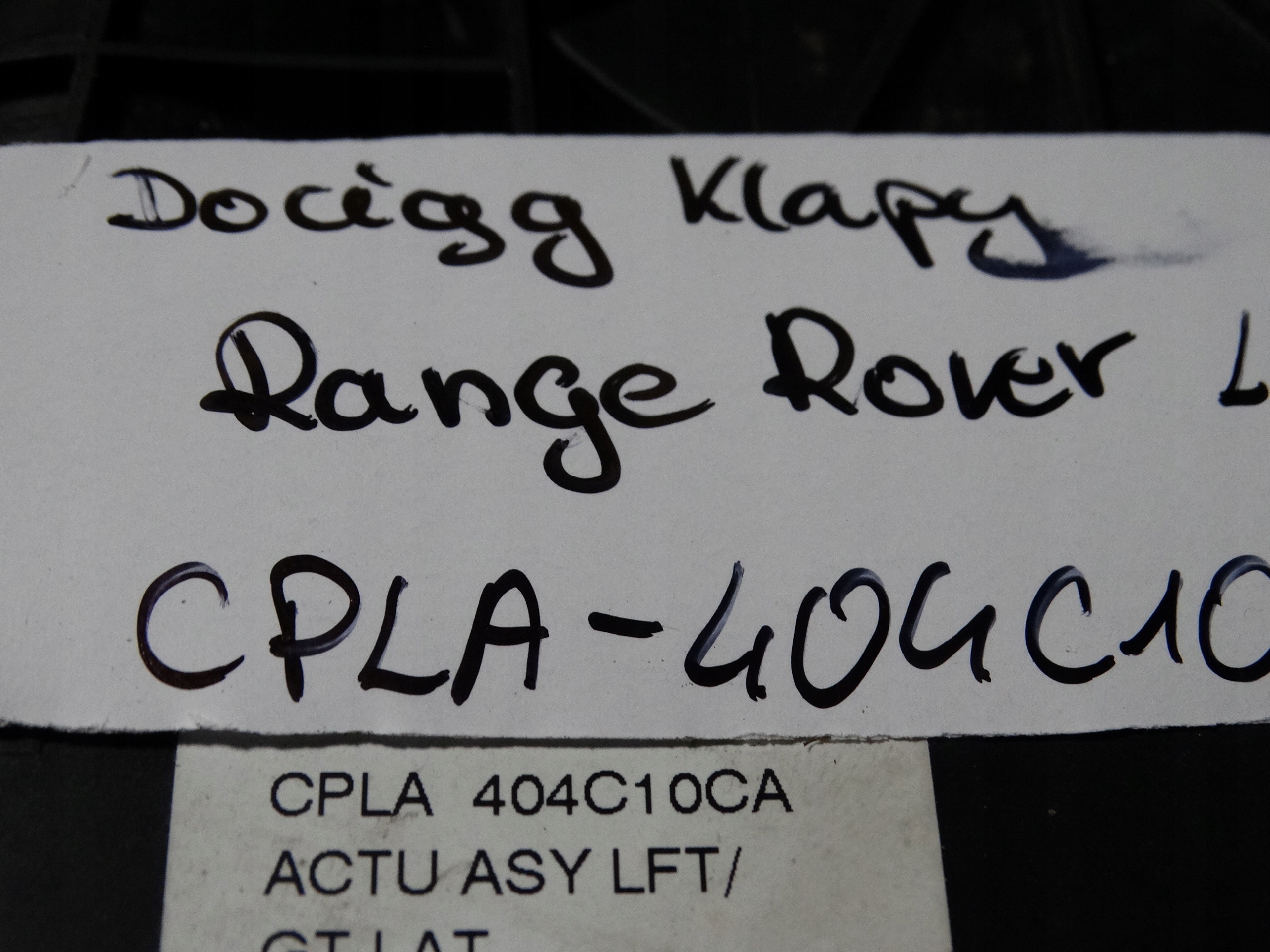 IDEALNY DOCIAG HECKKLAPPE RANGE ROVER L494 1