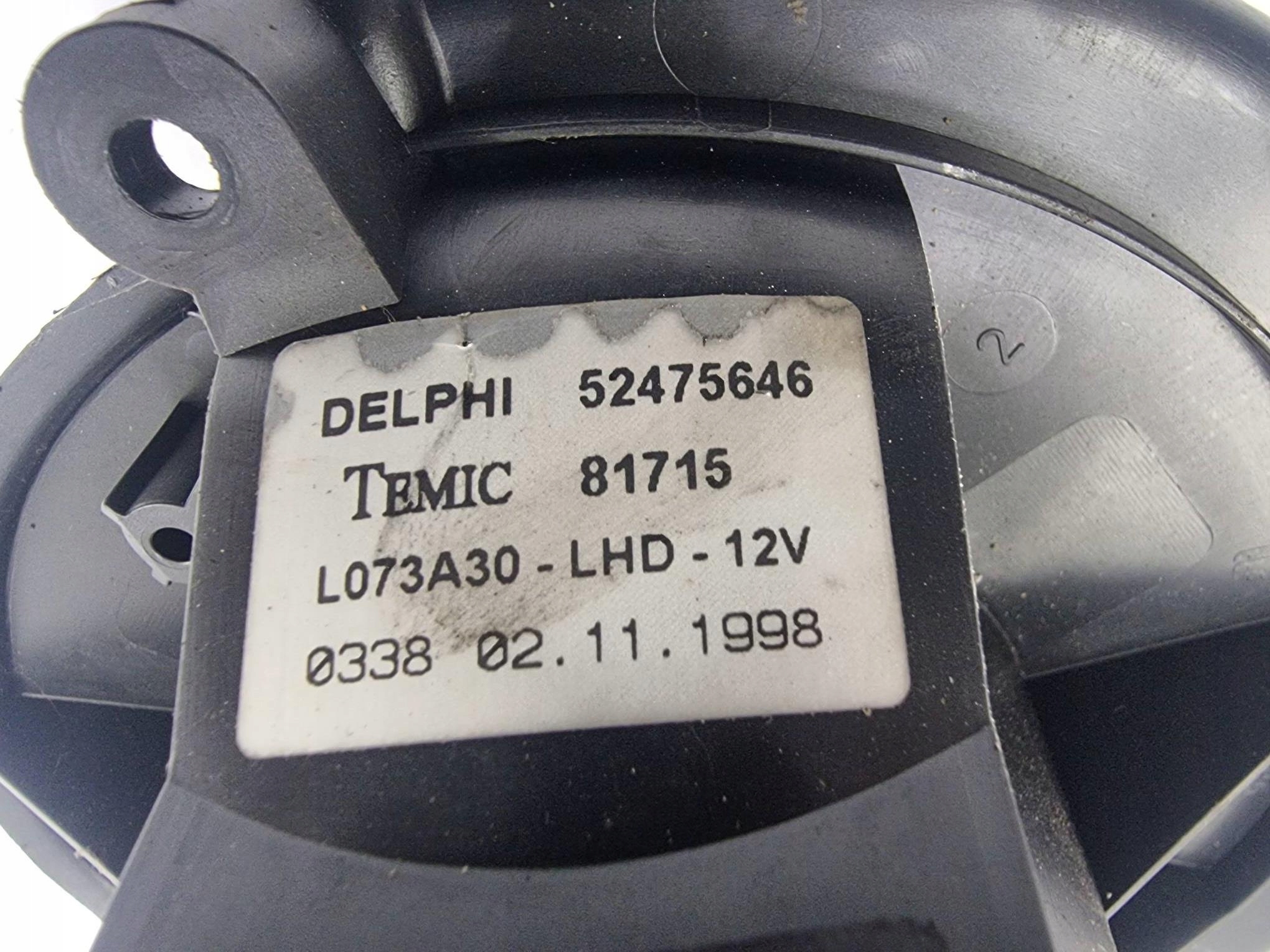fan cab 52475646 OPEL ASTRA G