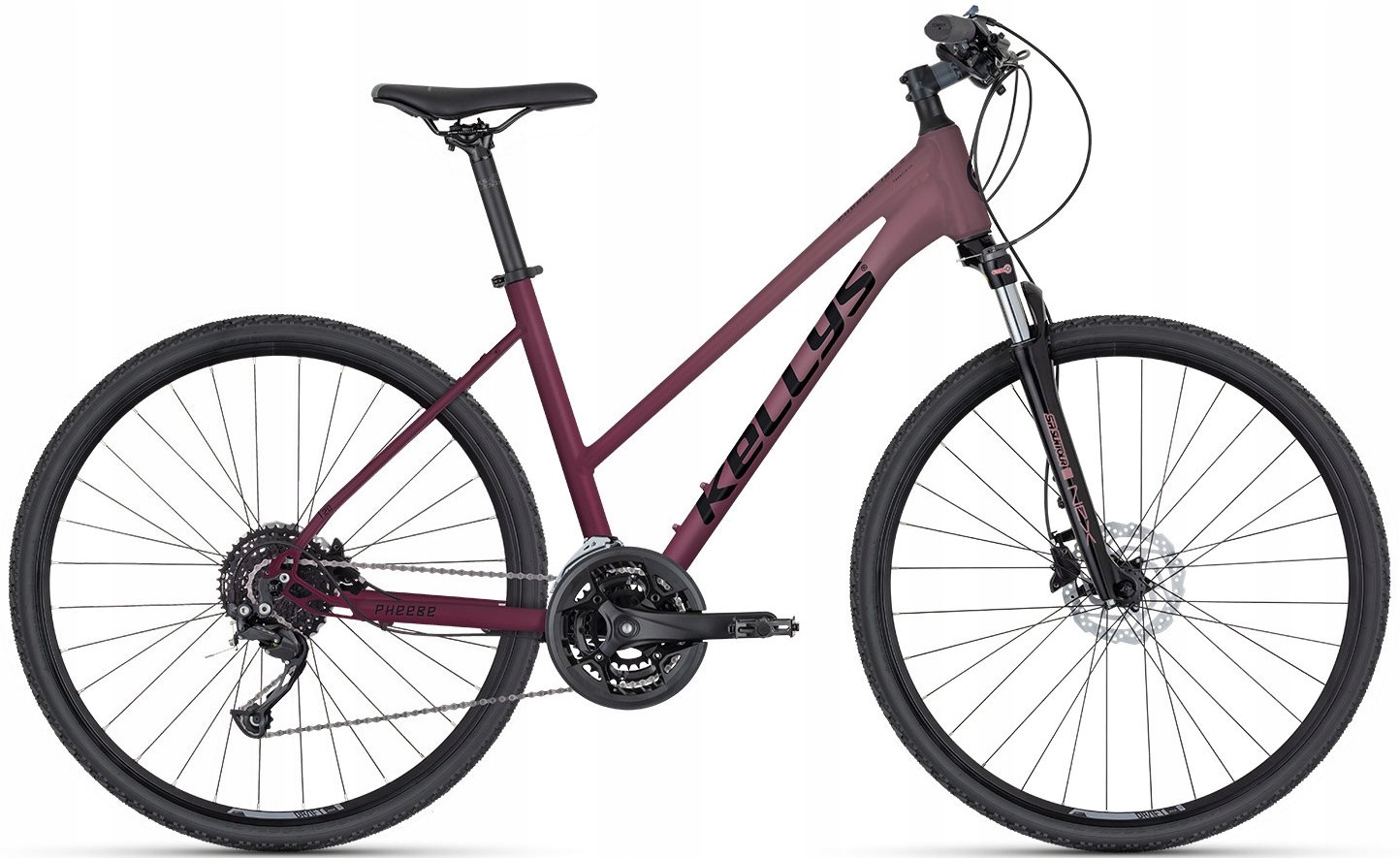 Rower crossowy damski Kellys Pheebe 20 Rosy Red M