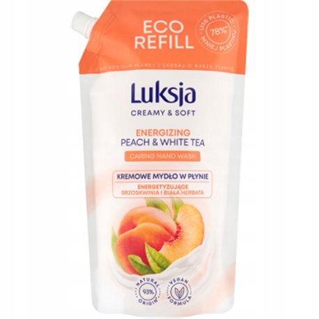 

Luksja Mydło W Płynie 900ML Zapas* Peach