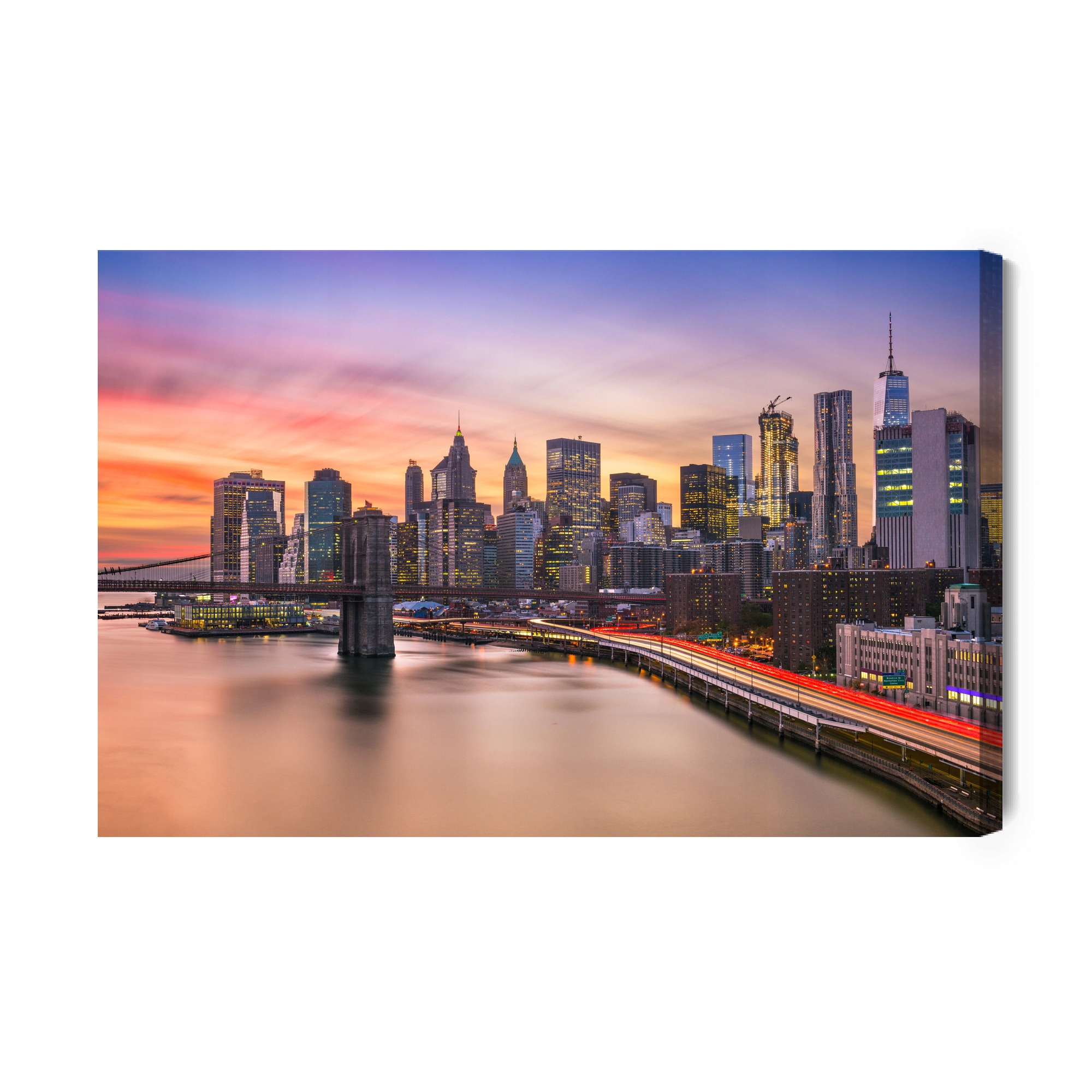 Obraz Na Plátně Panorama New Yorku Canvas 100x70