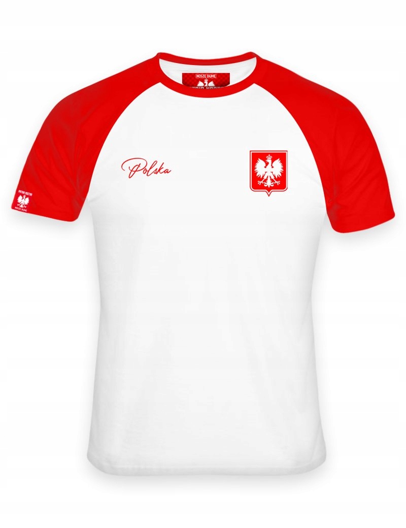 Koszulka męska Reprezentacja Polska Mistrzostwa Euro 2024 Kadra T-shirt Pl
