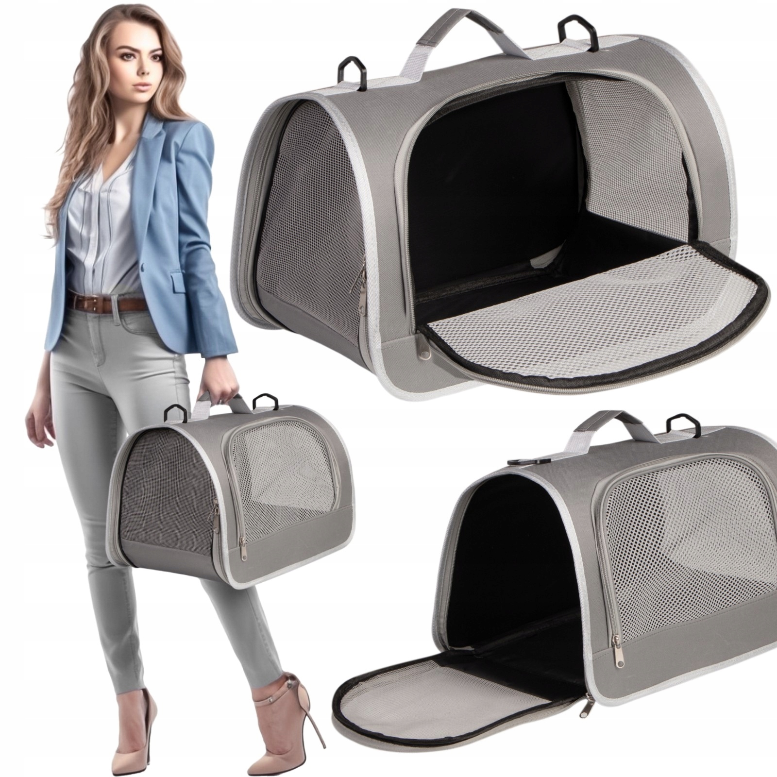 Levně Přepravka Na Rameno Furrever Friends Purrspack Pro Kočky A Psa S Ventilací