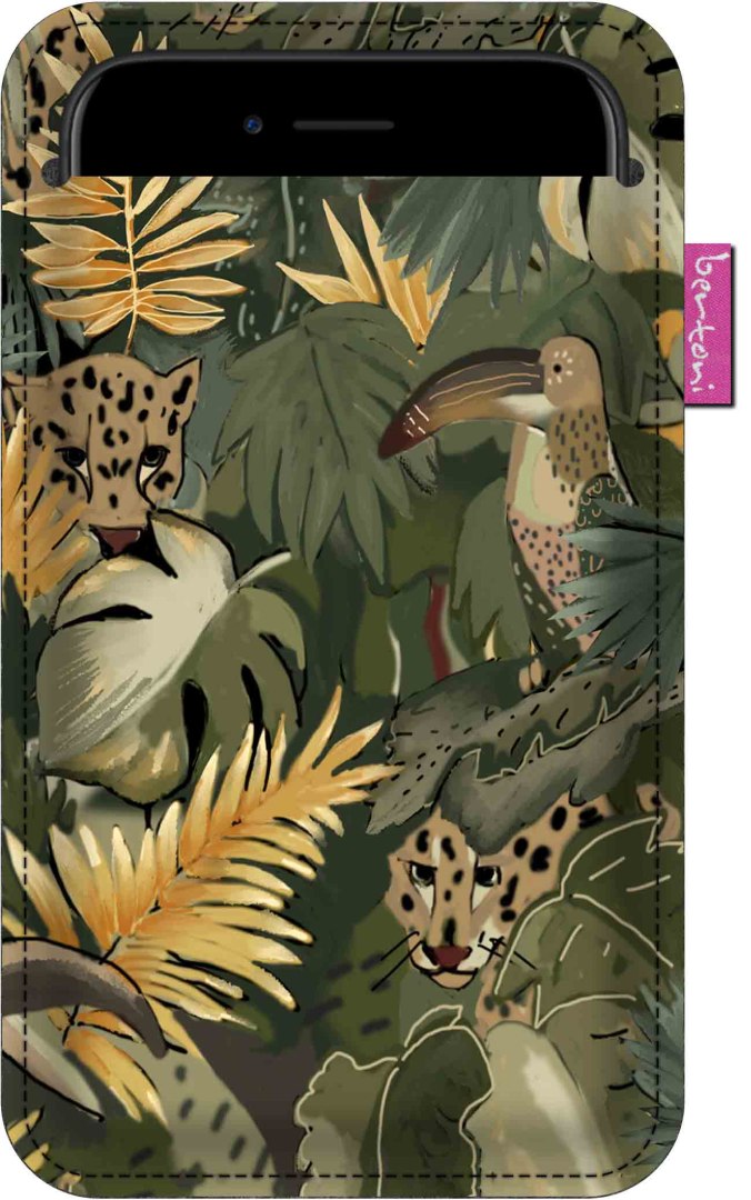 Etui na smartfon antracyt Amazonia