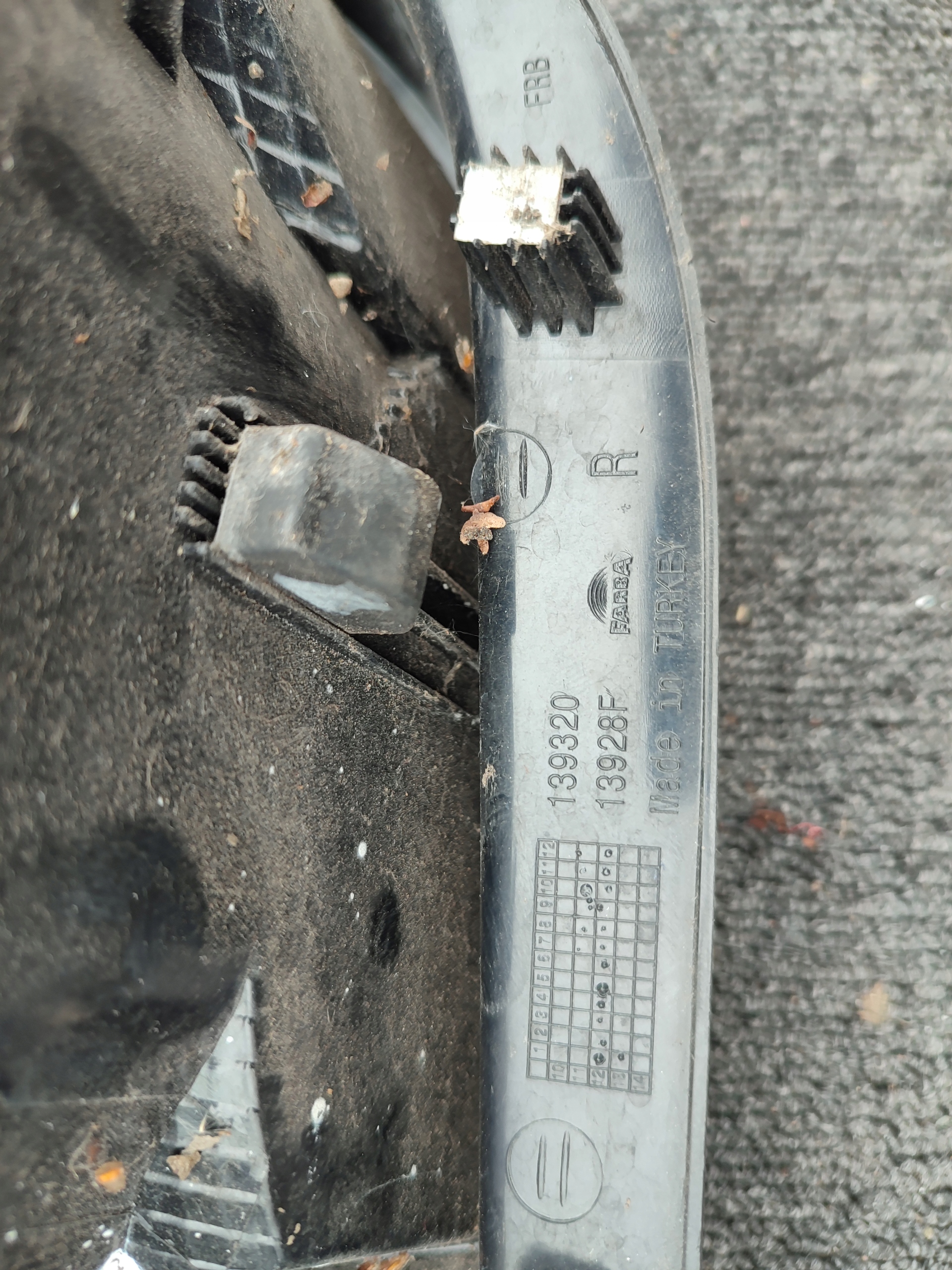 light right rear part right rear Volkswagen UP 1S0945096D 1S0945112