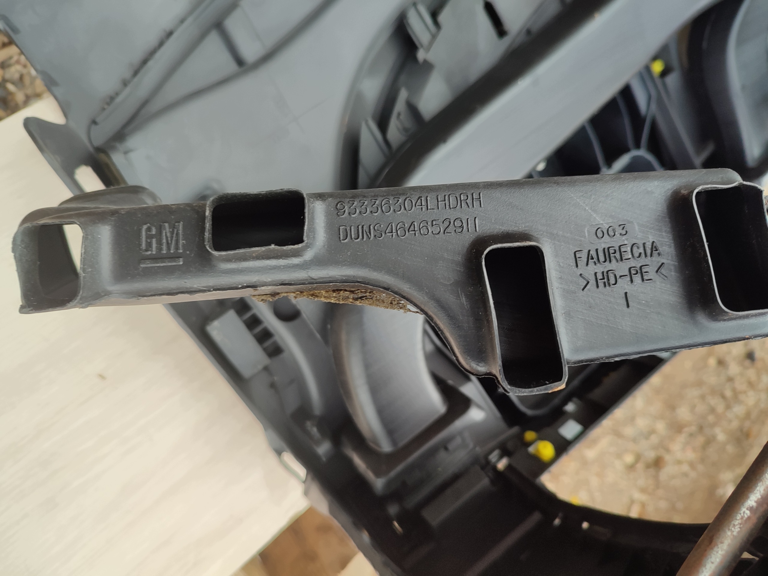 OPEL MERIVA A tábla légzsák műszerfal
