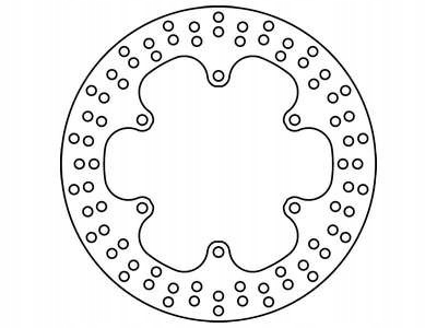 Brzdový kotúč predný/zadný Trw MST248