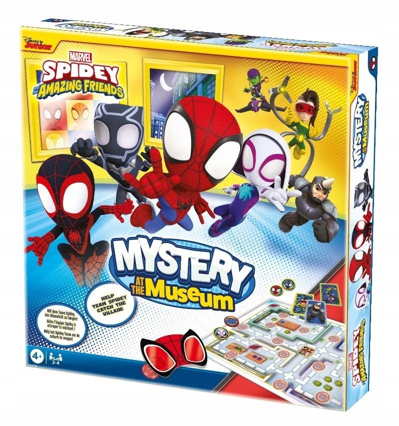 GRA PLANSZOWA SPIDEY MYSTERY AT THE MUSEUM