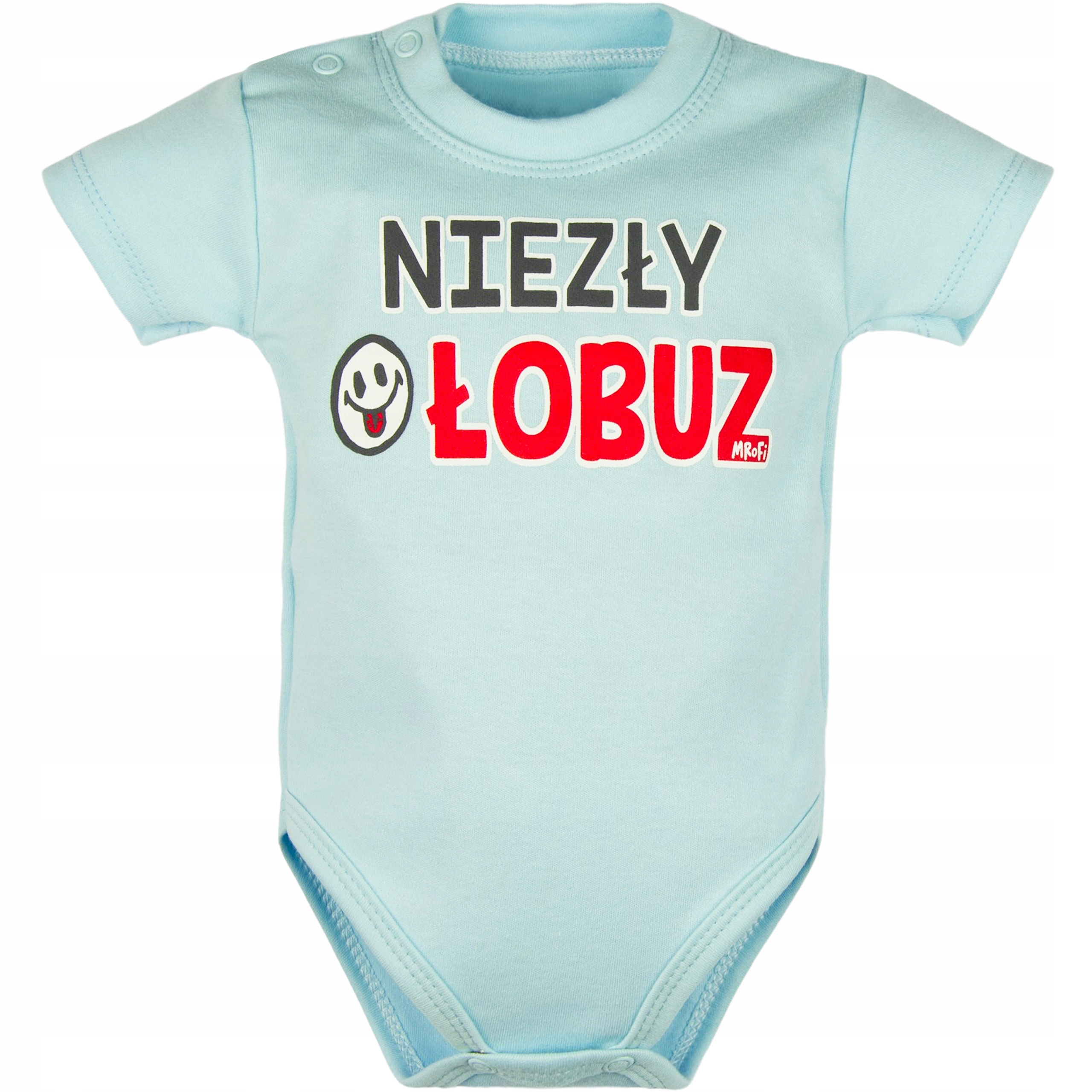 

Body krótki rękaw Niezły Łobuz 68 śmieszny nadruk